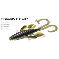 Силикон MOLIX Freaky Flip 4" 6шт.