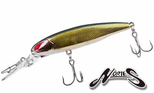 Воблер NORIES Laydown Minnow Deep Just Wakasagi 66SP