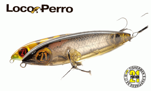 Воблер Pontoon 21 Loco Perro 65SL