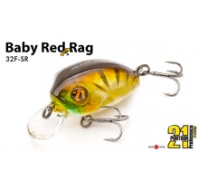 Воблер Pontoon 21 Baby Red Rag 32F-SR