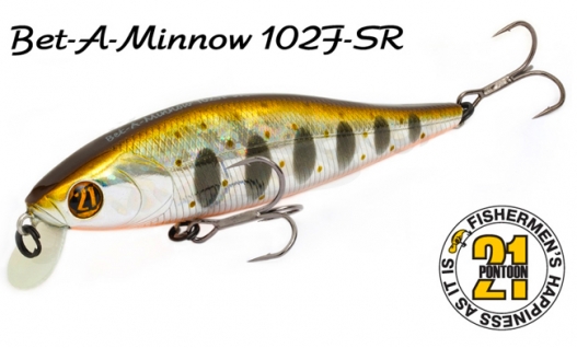 Воблер Pontoon 21 Bet-A-Minnow 102F-SR