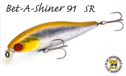 Воблер Pontoon 21 Bet-A-Shiner 91SP-SR