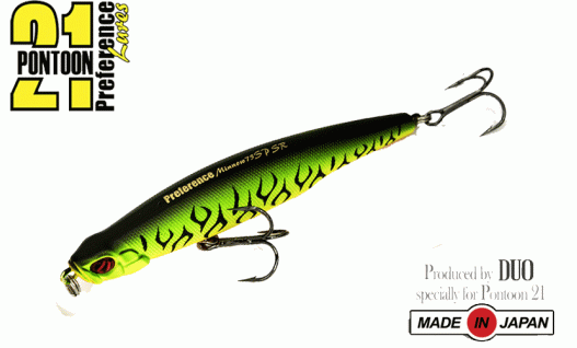 Воблер Pontoon 21 Preference Minnow 75SP SR