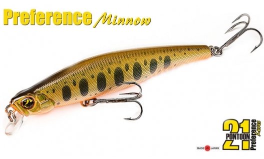Воблер Pontoon 21 Preference Minnow 90F SR