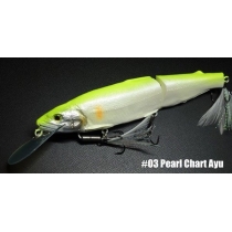 Воблер T.H. Tackle NADERU 155 #03 Pearl Chart Ayu
